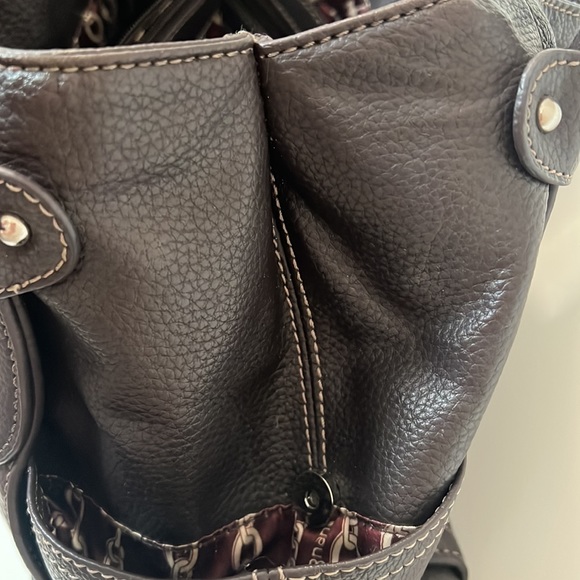 Tignanello brown leather bag - Picture 4 of 6